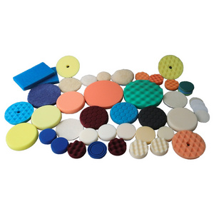 Different Styles Wholesale Reusable 2/3/5/6/7/8 inch Buffing Pads High Density Sponge Foam Polishing Pads For Car Care