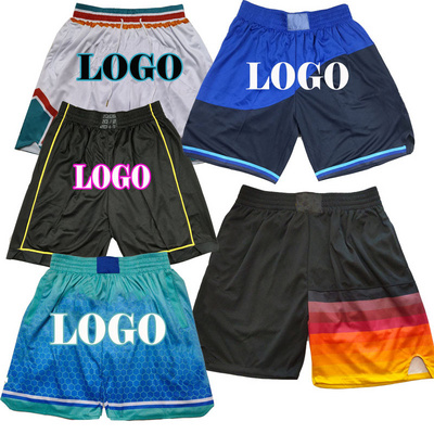 Wholesale blank athletic basketball shorts garment shorts basketball short men customized basketball shorts