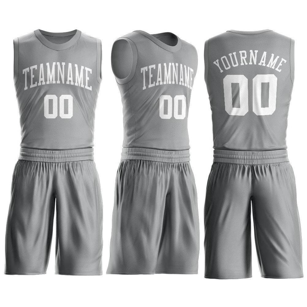 2023 New Design basketball custom sports casual  uniforms sleeveless men unisex team uniforms gray basketball jersey