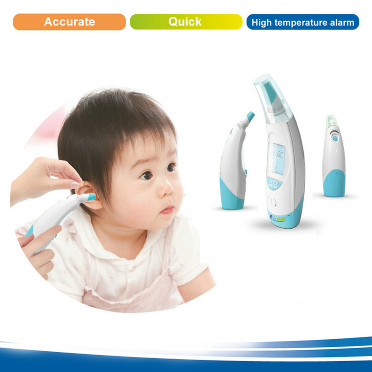 Digital baby infrared forehead and ear thermometer