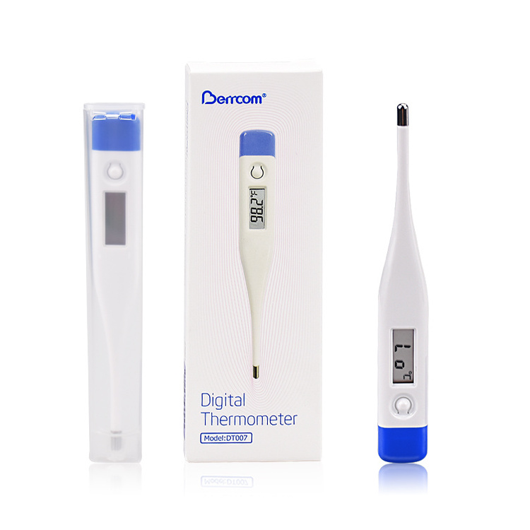 Hard straight pen care waterproof household temperature lcd medical cheap child digital thermometer