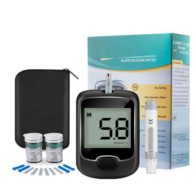 CE medical device blood glucose monitoring system digital non invasive glucometer