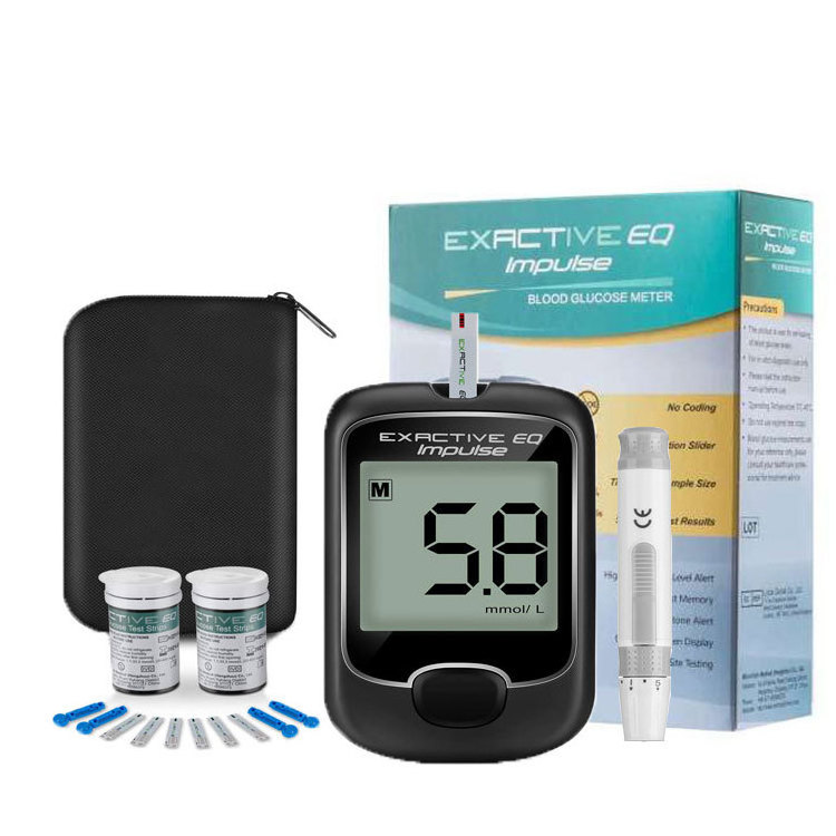 High quality Large screen 3 in 1 digital medical non invasive diabetic blood glucose sugar monitor meter