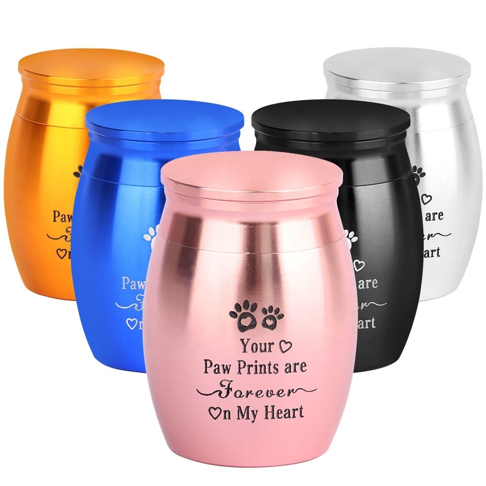 New Arrival Durable Strong Portable Memorial Keepsake Stainless Steel Pet Urns