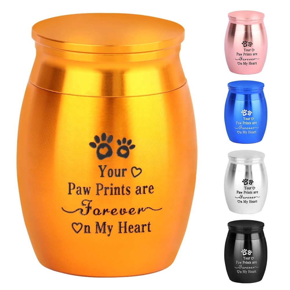 New Arrival Durable Strong Portable Memorial Keepsake Stainless Steel Pet Urns