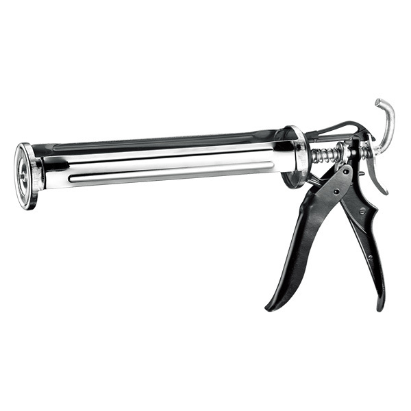 Berrylion Steel Rotary Electroplated Caulking Gun  for Door and Window Filling Caulking Tool  Gunpistola de calafateo