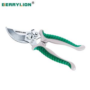 Berrylion 8"102 Stainless  Garden Shears Pruner Secateurs  Pruning Scissors Fresh Flower Sharp Gardening Hand Tools Florist Cut