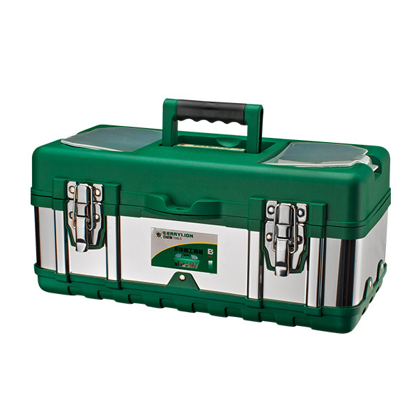 Berrylion High Quality Toolbox Stainless Steel Heavy Duty Plastic Tool Box Wholesale Price