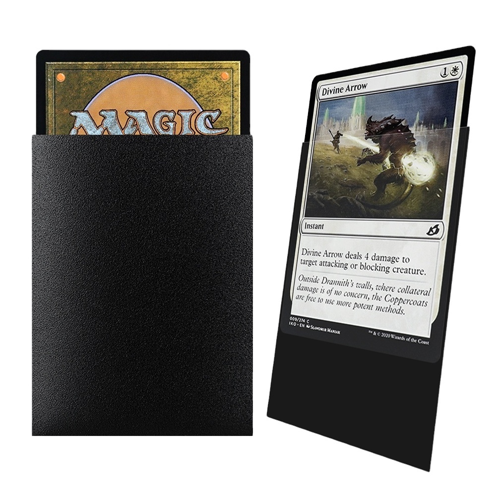 1000pcs New Rough Textured Consistently Cutting Premium MTG Standard Size 66x91 Matte Trading Card Sleeves