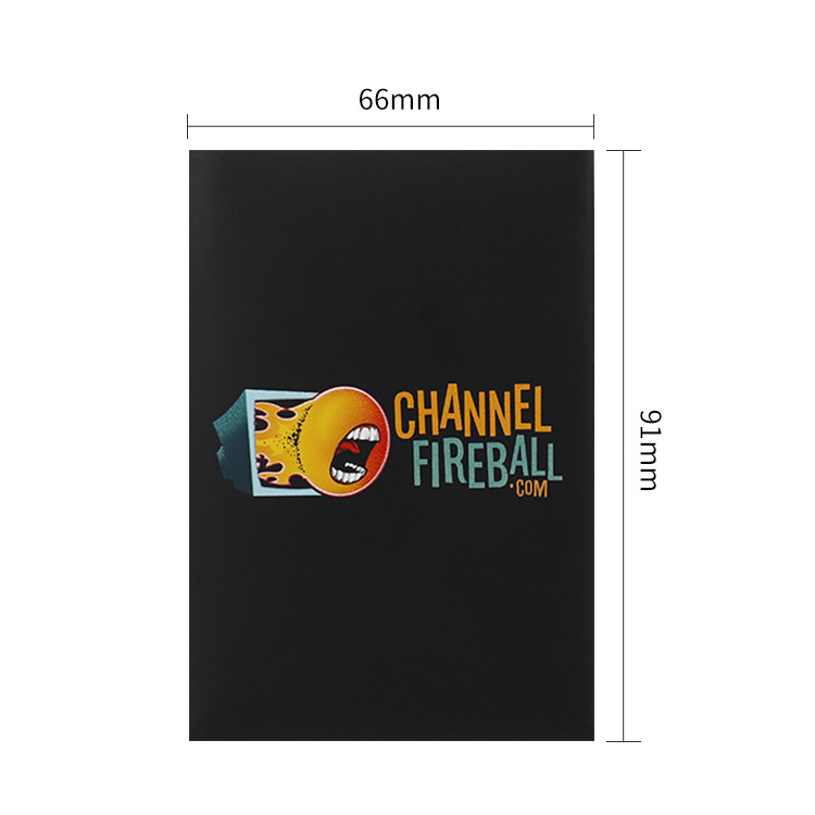 Custom Trading Card Sleeves Art Printed on Matte CPP Plastic Laminated with BOPP Material for Industrial Use