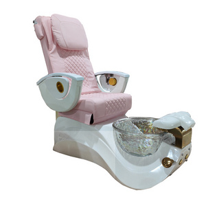 Advanced Pink Color Chairs Massage Spa Foot Spa Sofa For Beauty Shop Massage Chair