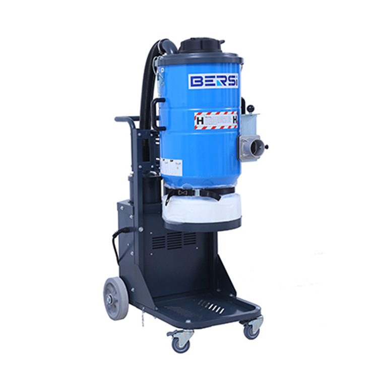 HEPA concrete grinder and vacuum cleaner for industrial use concrete floor extractor dust collector cyclone