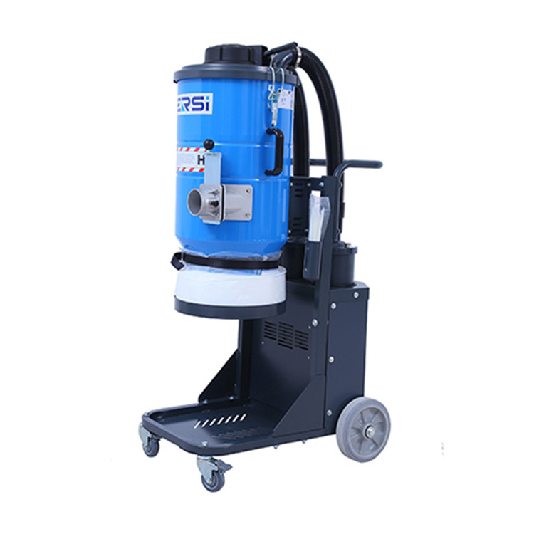 HEPA concrete grinder and vacuum cleaner for industrial use concrete floor extractor dust collector cyclone