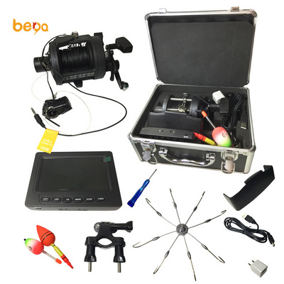 Underwater fishing video camera fish finder inspection camera with cable waterproof camera  with color TFT LCD screen