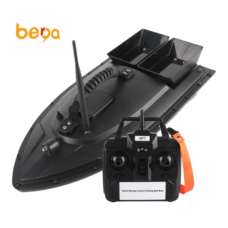 RC Boat 500m Remote Control Fishing Bait Boat 2motors Nesting boat finder with 2bait hopper and night lights