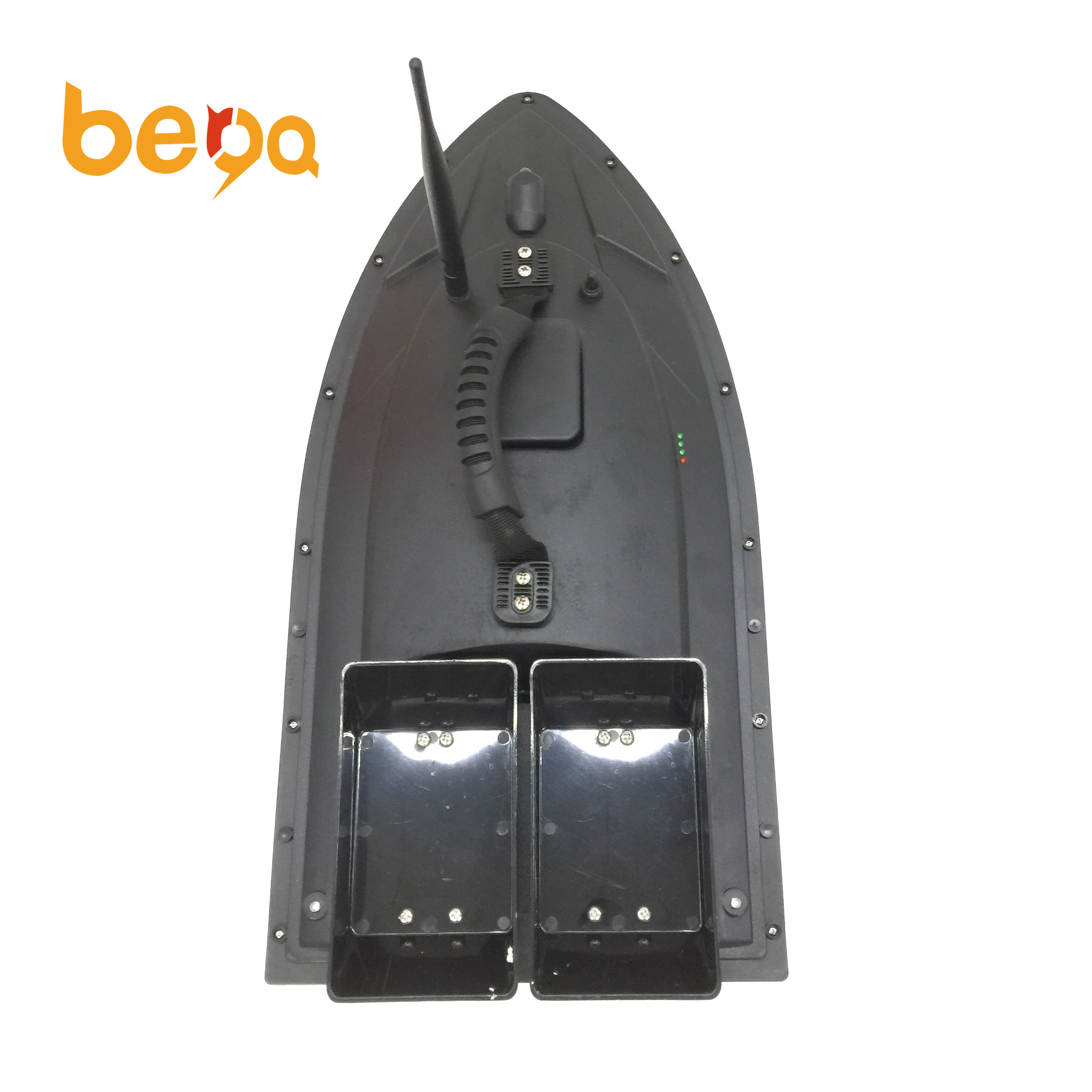 RC Boat 500m Remote Control Fishing Bait Boat 2motors Nesting boat finder with 2bait hopper and night lights