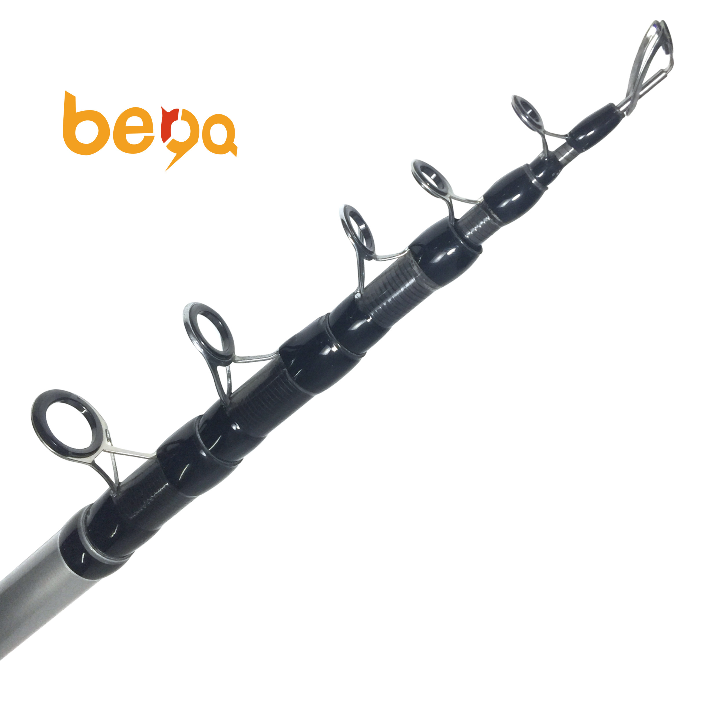 2.7m-4.5m telescopic 100-300g  surf casting fishing rod Carbon Super Hard casting sea boat fishing rod