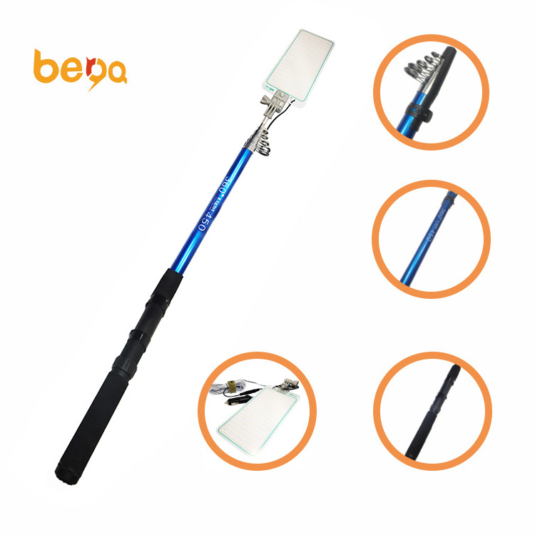 Telescopic Fishing Rod Camping Light Outdoor Multifunction Lamp 12v LED Solar Camping Light