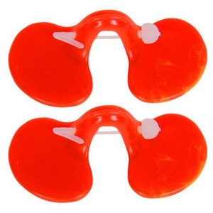 5.5cm red plastic chicken glasses 7.8cm chicken eye glasses for chicken poultry farm