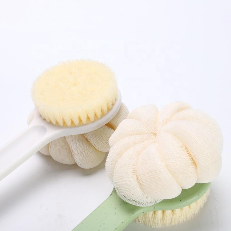 Bath shower back body cleaning scrub brush