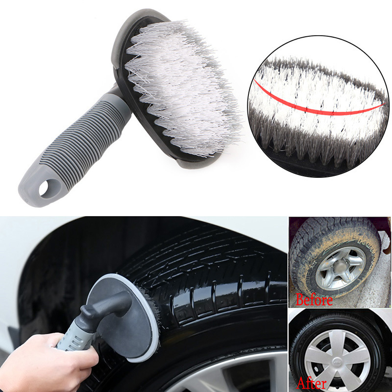 tire brush wheel cleaner brush