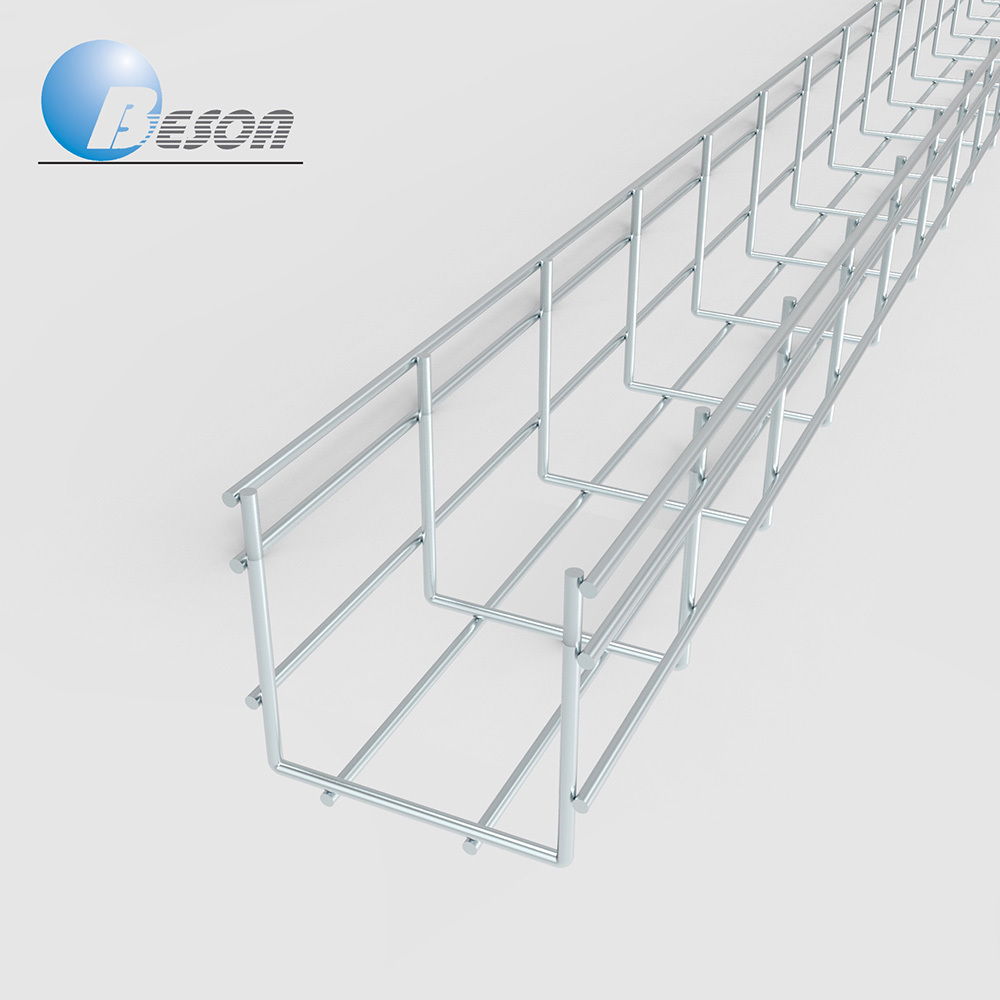 Polished Stainless Steel 304 Wire Mesh Basket Malla Cable Tray