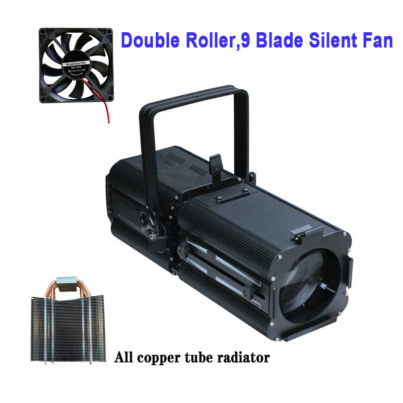 200w led ellipsoidal leko gobo projector zoom spot led profile light