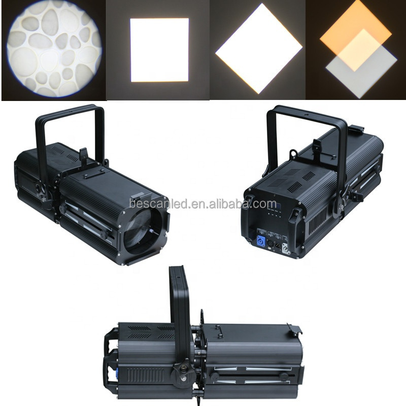 200w led ellipsoidal leko gobo projector zoom spot led profile light