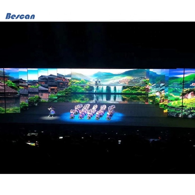 Full Color HD P2.6 P2.976 P3.91 P4.81 P5.95 P6.25 modular led display / roll up led screen / stadium led advertising panel