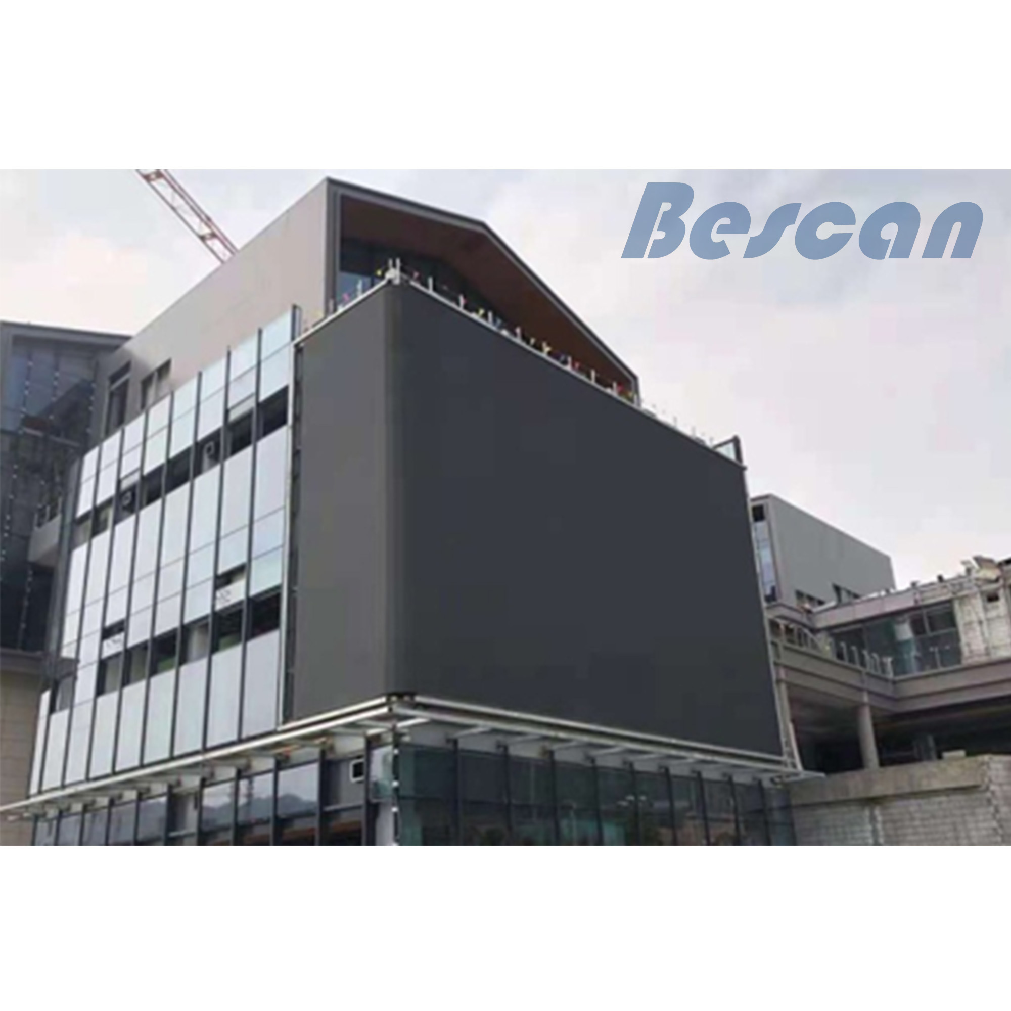 Bescan P6.25  Indoor outdoor Led Screen Display Rgb Panels Curved Video Wall Manufacturer Round Led Screen