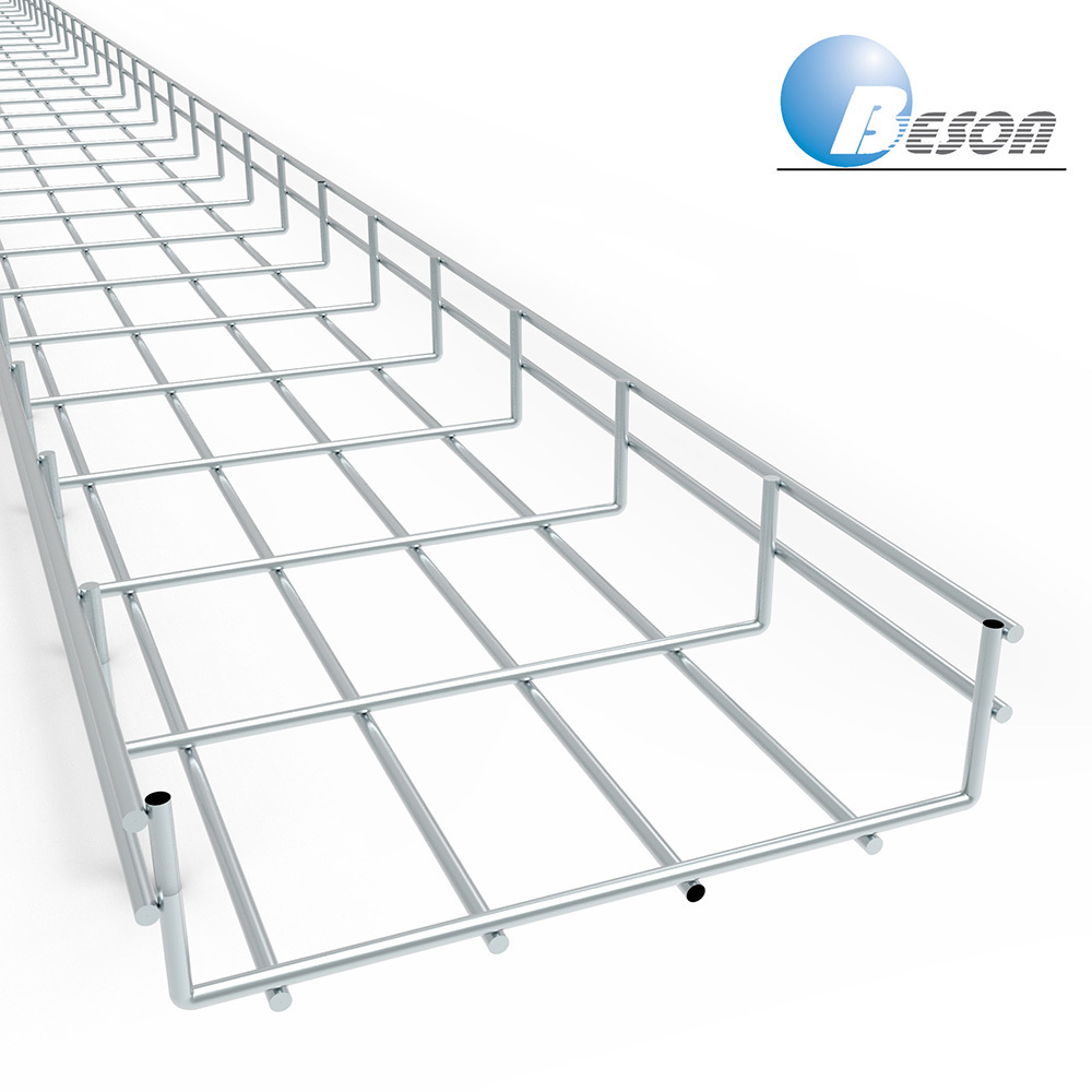 Stainless Steel SS316 wire mesh cable tray/ wire basket cable tray