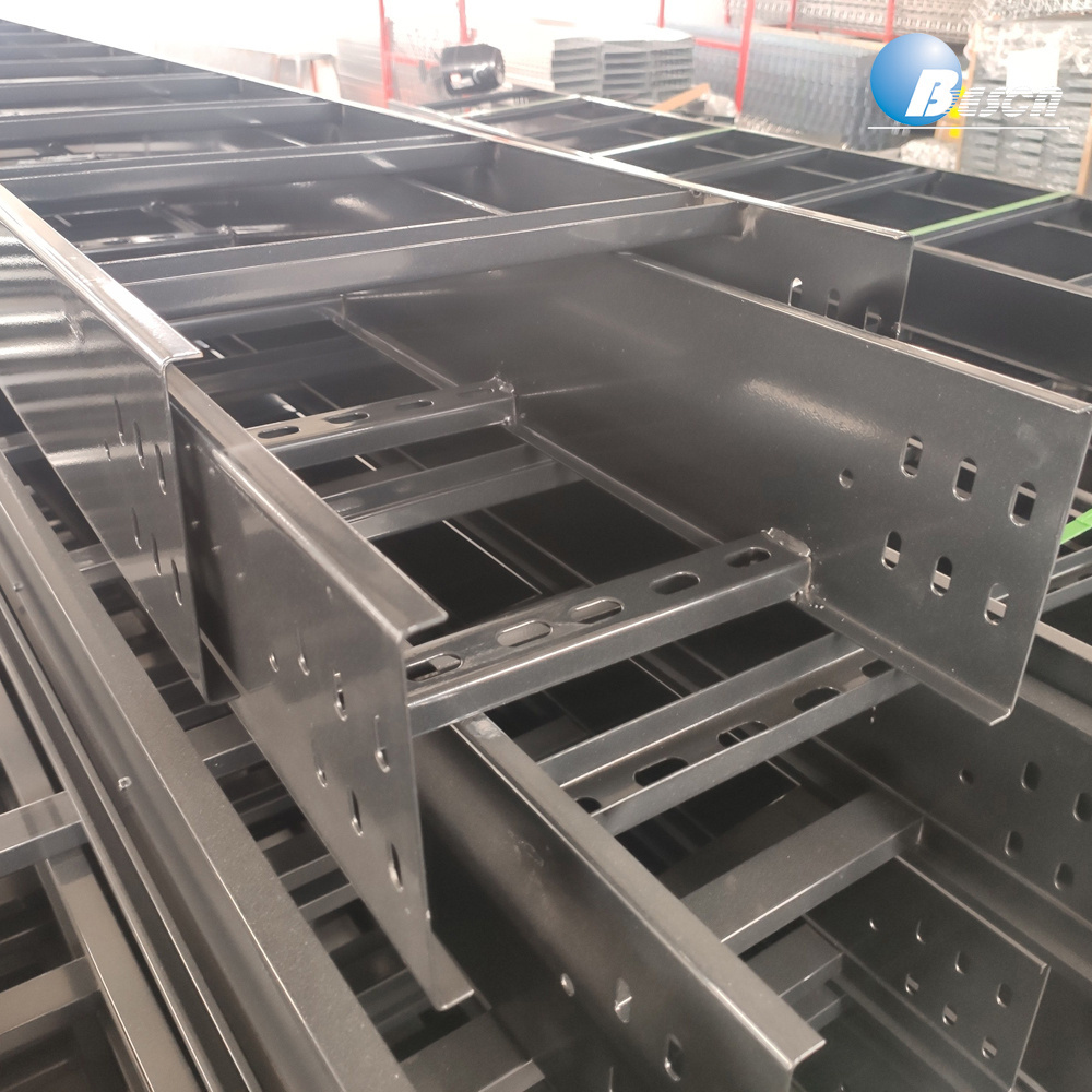 SUS 304 316 Cable Ladder 600x100mm Ladder Type Cable Tray