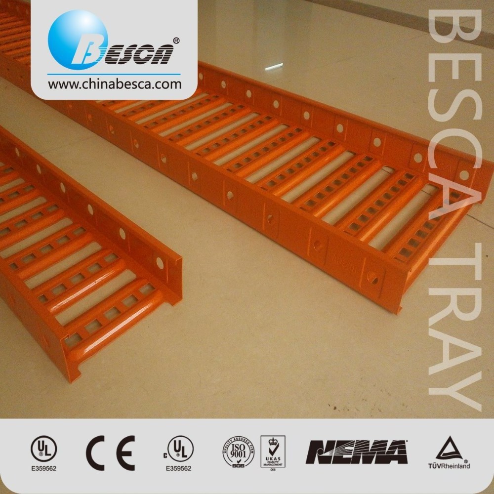 Manufacturers Aluminum Hot Dip Galvanized Stainless steel 316 L Perforated ladder rack cable tray