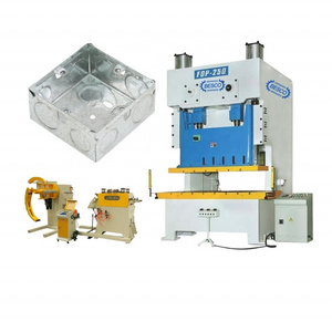 Electric Box Modular Box Junction Box Making Machine Punching Machine CNC Steel Metal Punching Metal Sheet Stamping Pneumatic 10