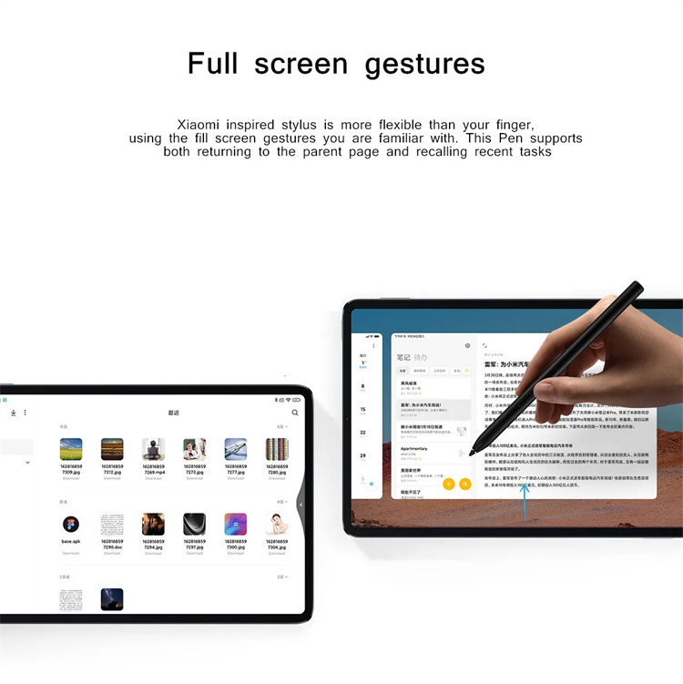 Original Xiaomi Stylus Pen 240Hz Draw Writing Screenshot 152mm Tablet Screen Touch Xiaomi Smart Pen For Xiaomi Mi Pad 5 / 5 Pro