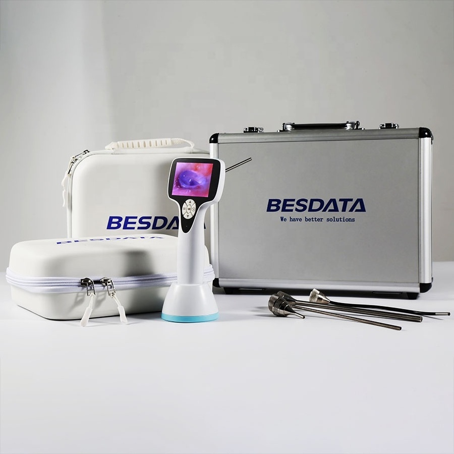 BESDATA 2022 Wireless medical endoscope Video Digital otoscope set with camera for ear otoscope de diagnostic