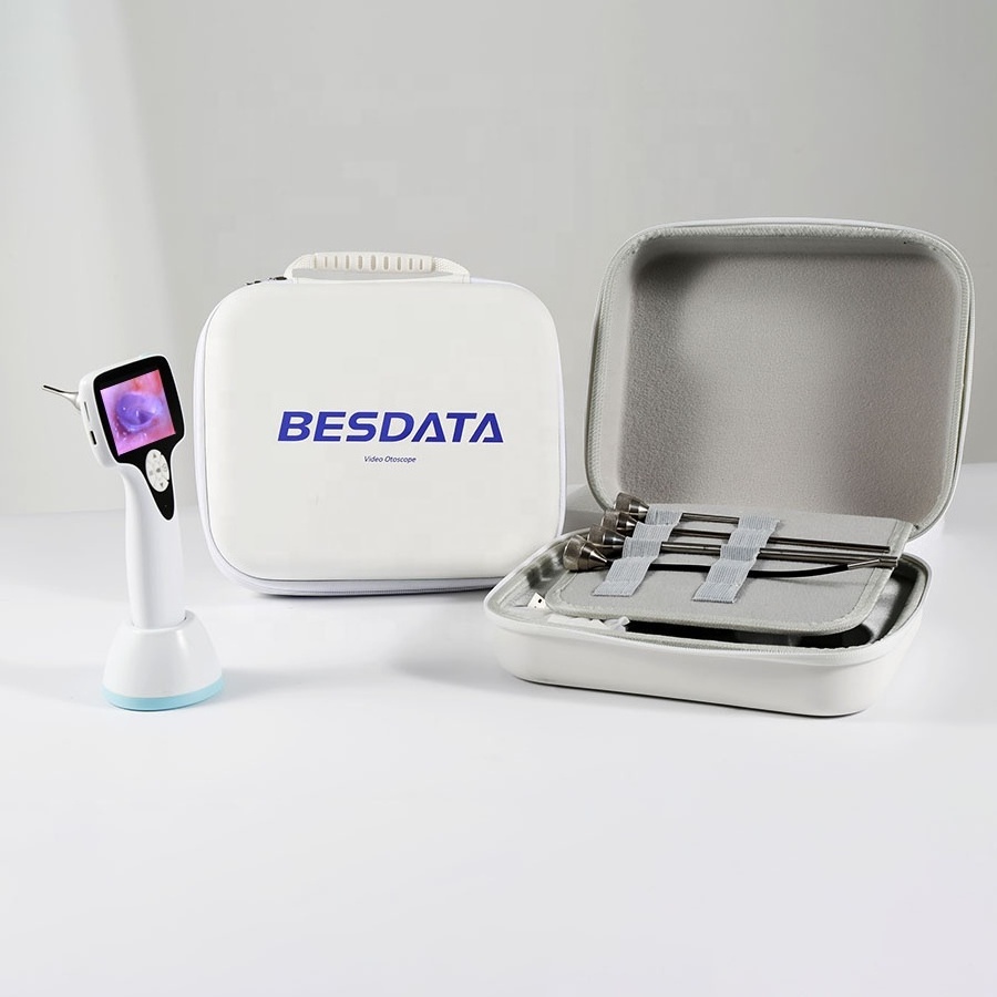 BESDATA 2022 Wireless medical endoscope Video Digital otoscope set with camera for ear otoscope de diagnostic