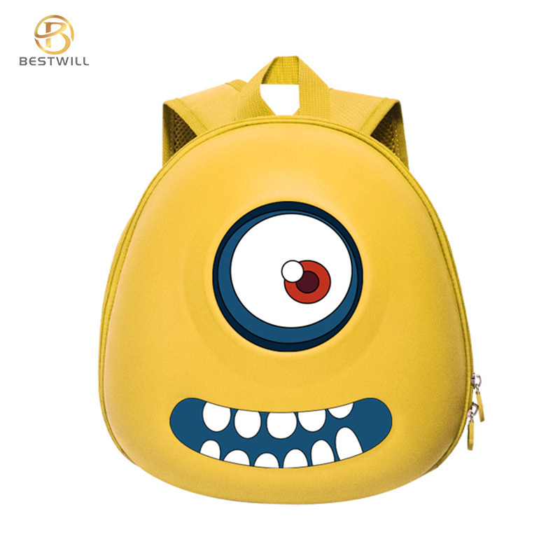 BESTWILL eyes kids smart led gif picture dynamic  backpack with led display human walking billboard LED children backpack