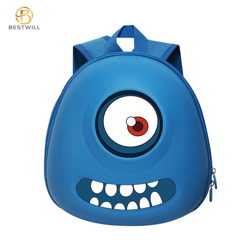 BESTWILL eyes kids smart led gif picture dynamic  backpack with led display human walking billboard LED children backpack