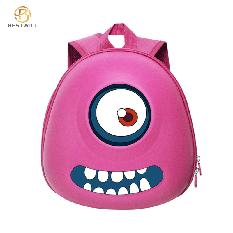 BESTWILL eyes kids smart led gif picture dynamic  backpack with led display human walking billboard LED children backpack