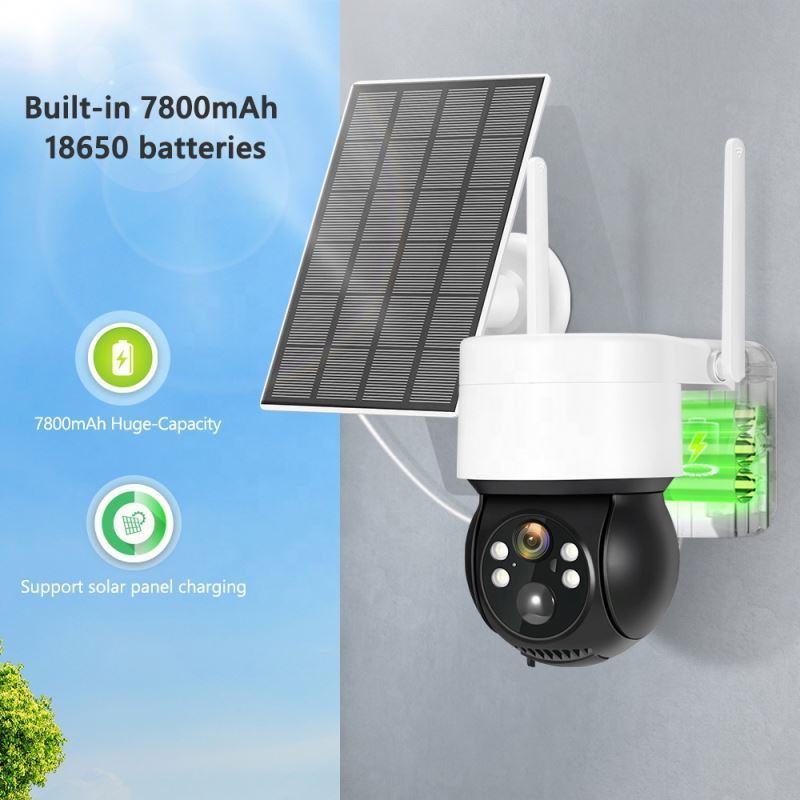 Intelligent Solar Energy Alert Ptz Camera No Need Portable Mobile Monitoring Tower Cctv Wireless Outdoor Tracking Go