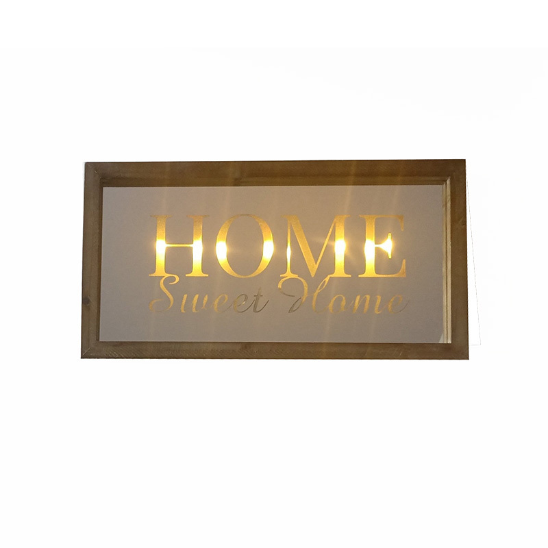 Home desktop decor wall decoration bathroom mirror led mirror wall sticker with light effects