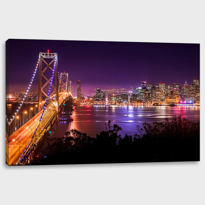 Modern Inspirational Posters Motivational Pictures Cityscape Art Canvas Prints Painting Art print for home  Office Decoration