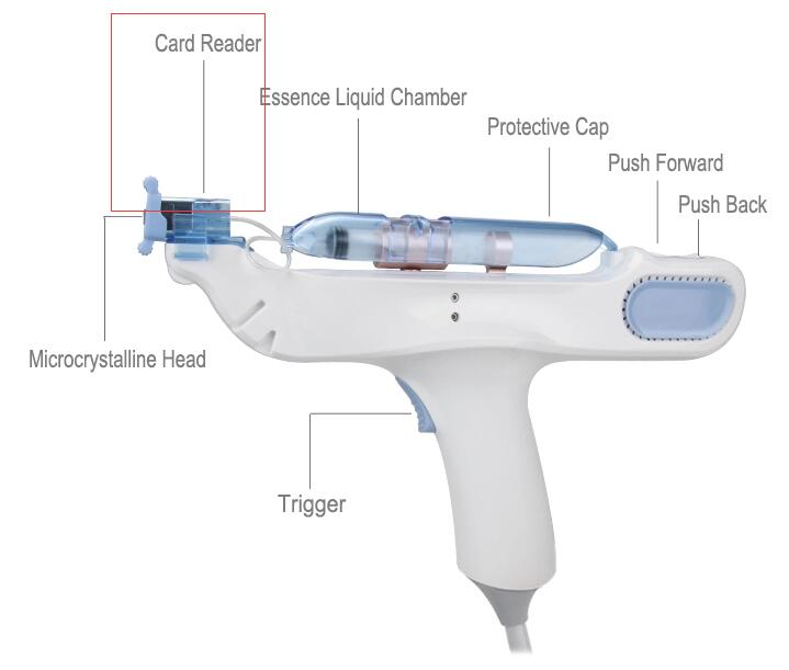 Mesotherapy Hyaluronic injector gun filler derma serum injection pen mesotherapy gun