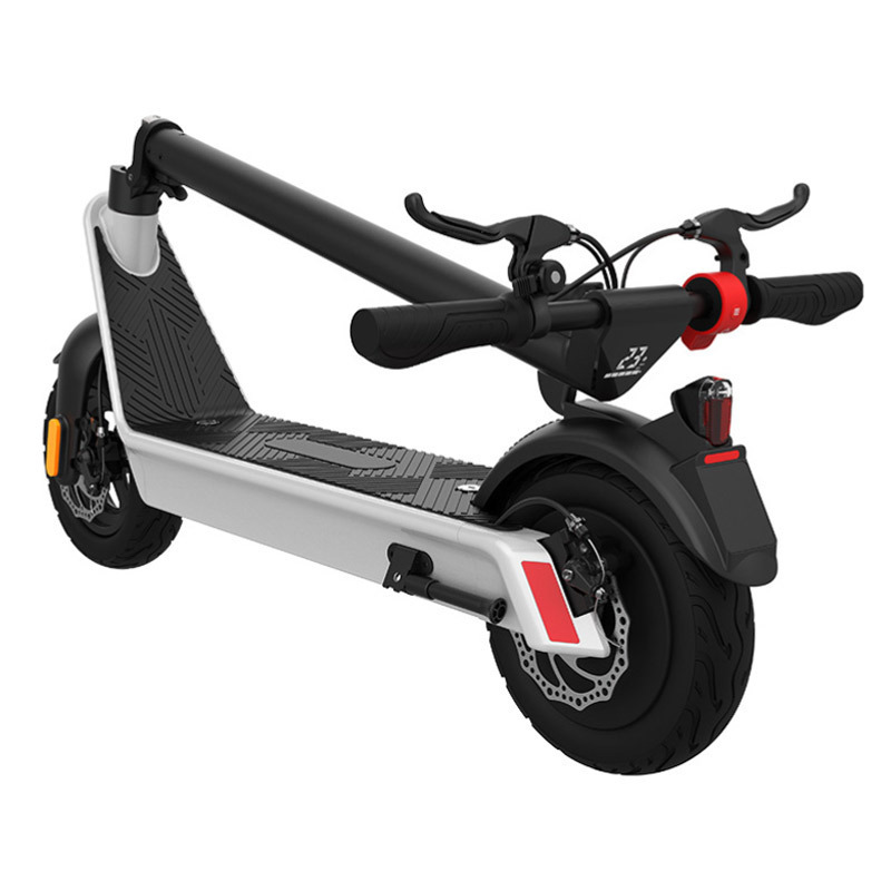 Long Range 36V/500W Brushless Portable Folding Dual Brakes Adult Mobility Removable Battery 2 Wheels Powerful Electric Scooters