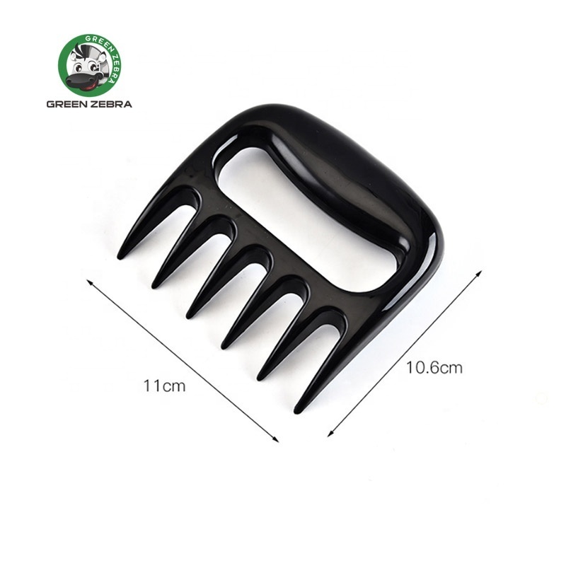 Indoor BBQ Grill Tools Bear Shredder Plastic Fork Portable Barbeque Accessory Meat Claws