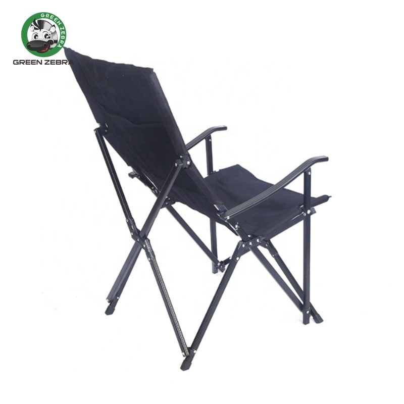 Outdoor Picnic Beach Furniture Portable Folding Lightweight Fishing Camping Chair with Armrest