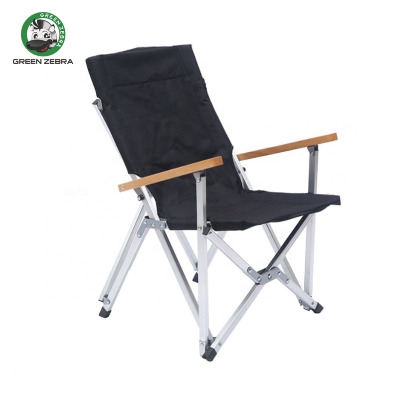 Outdoor Picnic Beach Furniture Portable Folding Lightweight Fishing Camping Chair with Armrest