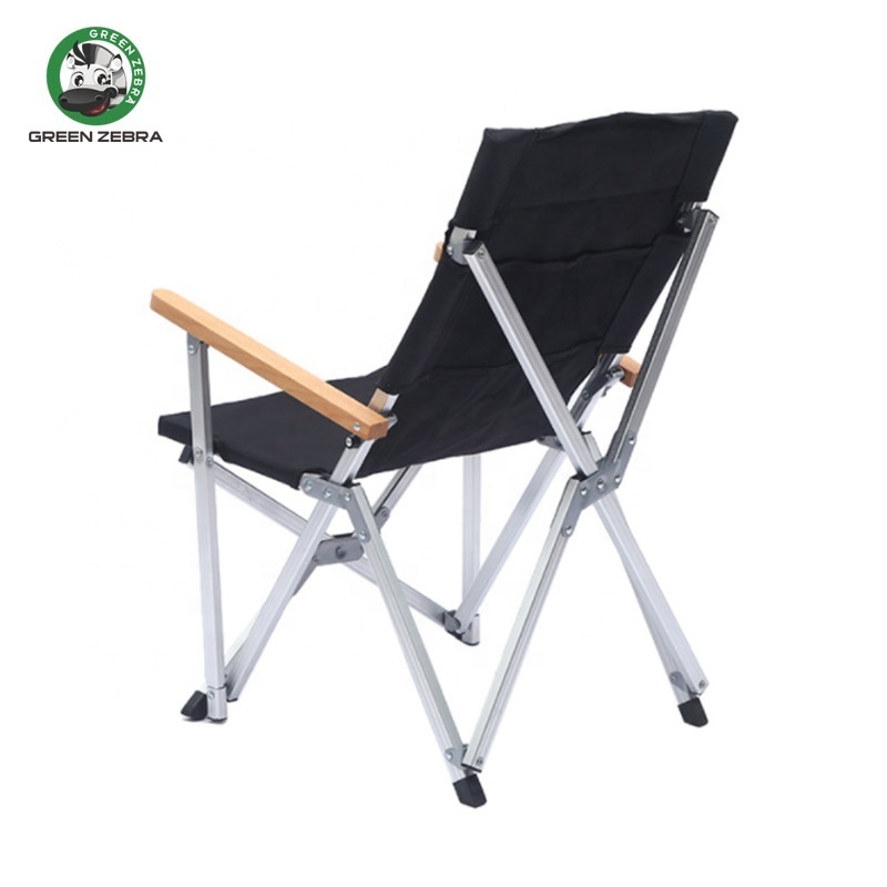 Outdoor Picnic Beach Furniture Portable Folding Lightweight Fishing Camping Chair with Armrest