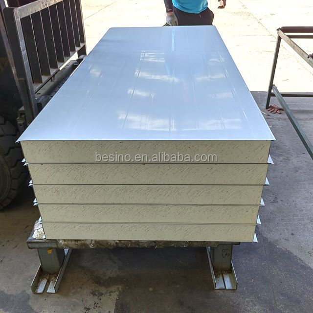 PU polyurethane foam PUR PIR PUF cold room storage warehouse insulation sandwich panels/boards